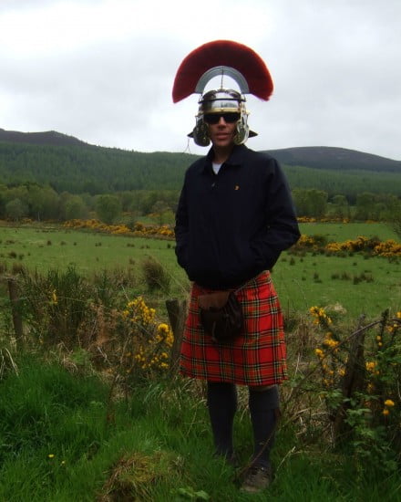 Andy at Bennachie