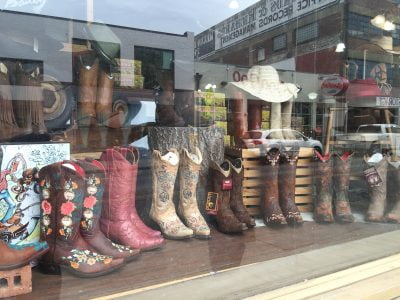Nashville shop window